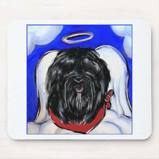 Havana Zijde Hond Muismat (Voorkant)
