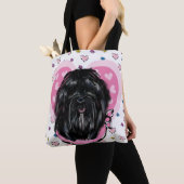 Havana Zijde Hond Tote Bag (Dichtbij)