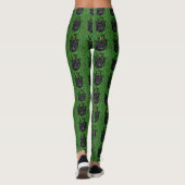 Havana Zijdehond Leggings (Achterkant)