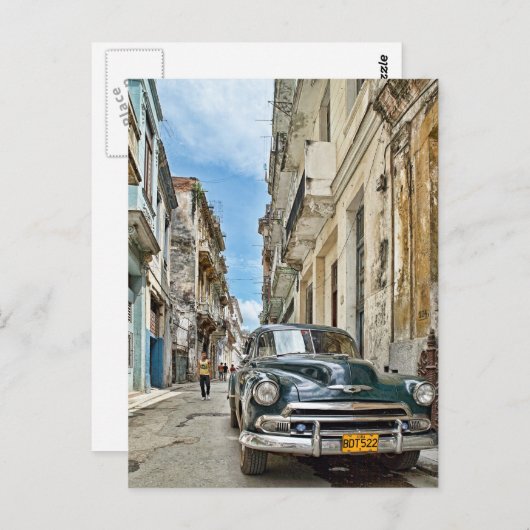 Havanas Lane Briefkaart (Voorkant / Achterkant)