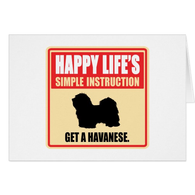 Havanees (Voorkant Horizontaal)