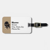 Havanees Bagagelabel (Voorkant horizontaal)