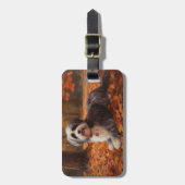 Havanees in Herfstbladeren Herfst Inspire Bagagelabel (Voorkant verticaal)