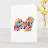 Havanees Kaart (Gele Bloem)