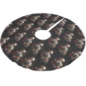 Havanees met Sinterklaas Feestelijke Kerstmis Kerstboom Rok (Gekanteld)