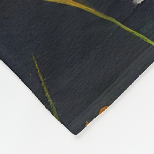 Havanees op een peddel: een Schilderachtig avontuu Fleece Deken (Hoek)