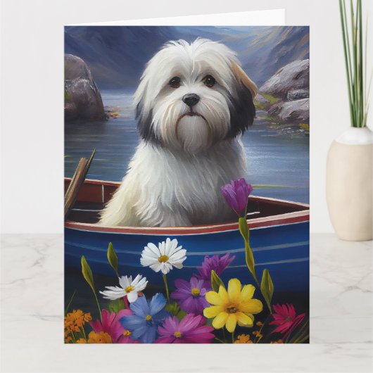 Havanees op een peddel: een Schilderachtig avontuu Kaart (Voorkant)