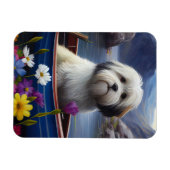 Havanees op een peddel: een Schilderachtig avontuu Magneet (Horizontaal)