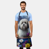 Havanees op een peddel: een Schilderachtig avontuu Schort (Gedragen)