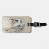 Havanees schilderen (Gold Sable) - Oorspronkelijke Bagagelabel (Voorkant horizontaal)