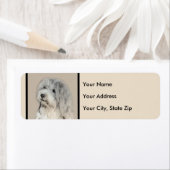 Havanees schilderen (Gold Sable) - Oorspronkelijke Etiket (Insitu)