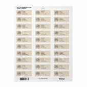 Havanees schilderen (Gold Sable) - Oorspronkelijke Etiket (Full Sheet)