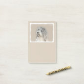 Havanees schilderen (Gold Sable) - Oorspronkelijke Post-it® Notes (Op bureau)