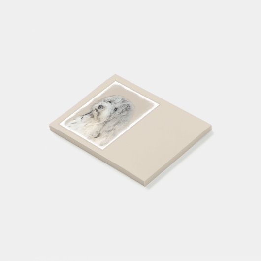 Havanees schilderen (Gold Sable) - Oorspronkelijke Post-it® Notes (Schuin)