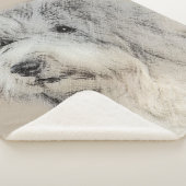 Havanees schilderen (Gold Sable) - Oorspronkelijke Sherpa Deken (3/4)