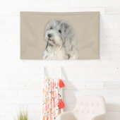 Havanees schilderen (Gold Sable) - Oorspronkelijke Spandoek (Insitu)