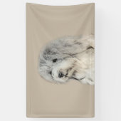 Havanees schilderen (Gold Sable) - Oorspronkelijke Spandoek (Verticaal)
