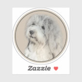 Havanees schilderen (Gold Sable) - Oorspronkelijke Sticker (Vel)