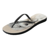 Havanees schilderen (Gold Sable) - Oorspronkelijke Teenslippers (Schuin)