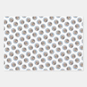 Havanees schilderij Zilver Schattige Originele Pet Inpakpapier Vel (Voorkant 2)