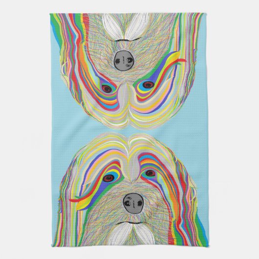 Havanees Theedoek (Verticaal)