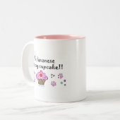 havanees tweekleurige koffiemok (Voorkant links)