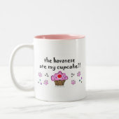 havanees tweekleurige koffiemok (Links)