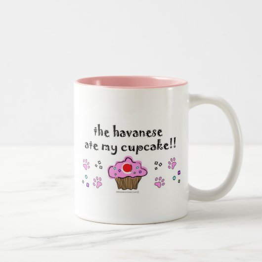 havanees tweekleurige koffiemok (Rechts)