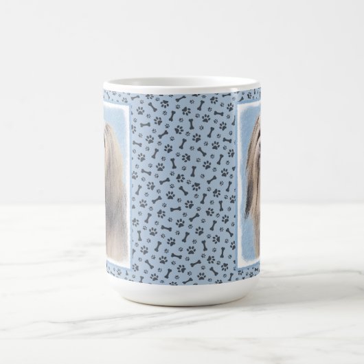 Havanees (zilver) schilderen - Kute Original Dog A Koffiemok (Center)