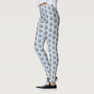 Havanees (zilver) schilderen - Kute Original Dog A Leggings
