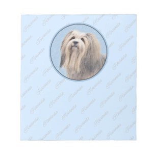 Havanees (zilver) schilderen - Kute Original Dog A Notitieblok