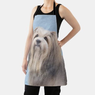 Havanees (zilver) schilderen - Kute Original Dog A Schort