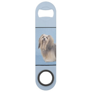 Havanees (zilver) schilderen - Kute Original Dog A Speed Flessenopener