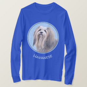 Havanees (zilver) schilderen - Kute Original Dog A T-shirt