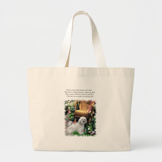 Havanese Art Gifts Grote Tote Bag (Voorkant)