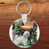 Havanese Art Gifts Sleutelhanger (Voorkant)