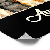 Havanese Aunt Cute Dog Lover Gift Funny Women Pupp Poster (Hoek)