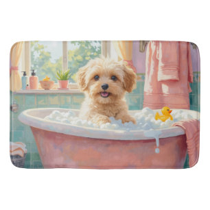 Havanese badtijd Mooie badkamerdecoratie Badmat
