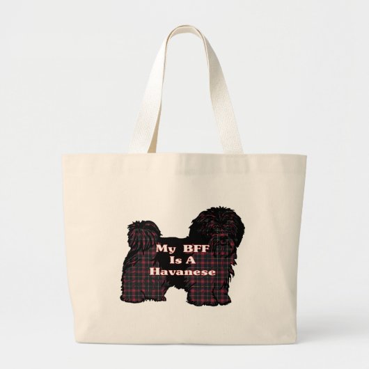 HAVANESE BFF-cadeautjes Grote Tote Bag (Voorkant)