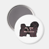 HAVANESE BFF-cadeautjes Magneet (Voorkant / Achterkant)