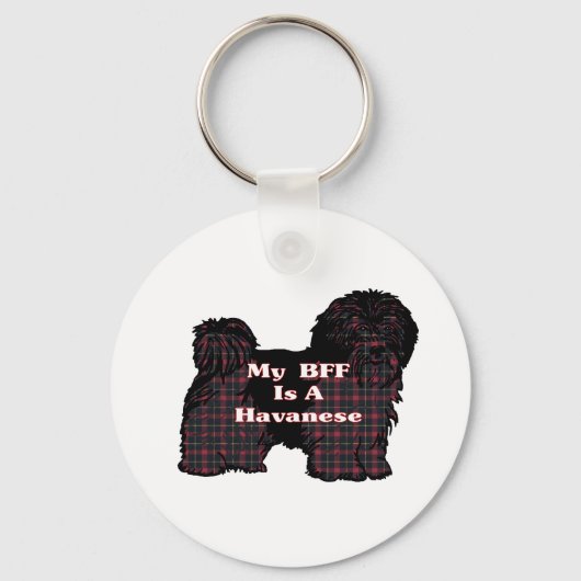 HAVANESE BFF-cadeautjes Sleutelhanger (Voorkant)