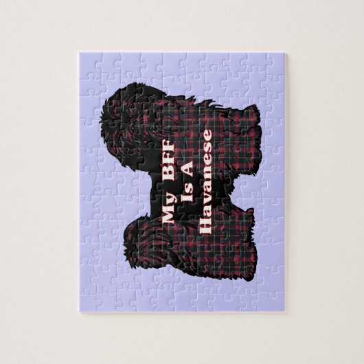 HAVANESE BFF LEGPUZZEL (Verticaal)