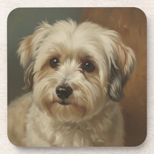 Havanese Bier Onderzetter (Voorkant)