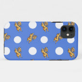 Havanese Blue Polka Dots Case-Mate iPhone Case (Achterkant (horizontaal))