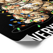 Havanese Christmas I'm Fine Everything Is Fine Poster (Hoek)