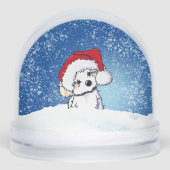 Havanese Christmas Sneeuwbol (Voorkant)