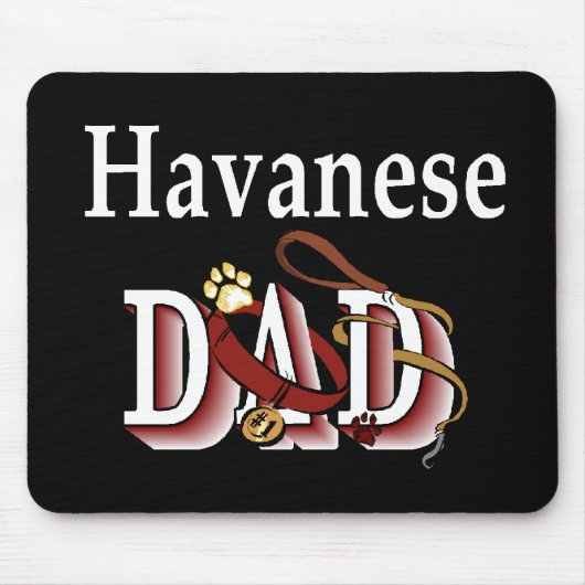 Havanese Dad Gifts Muismat (Voorkant)