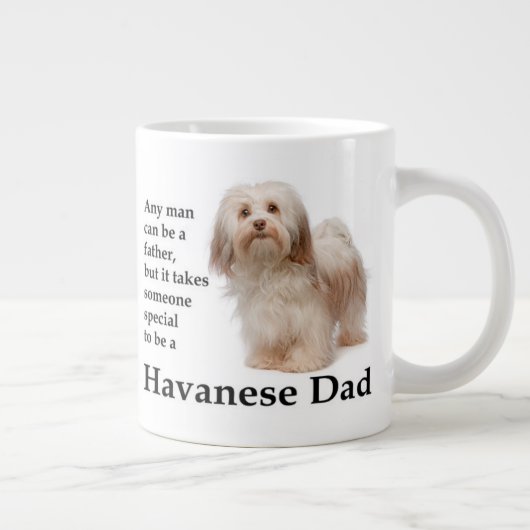 Havanese Dad Jumbo Mok (Rechts)