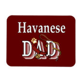 Havanese DAD Magneet (Horizontaal)