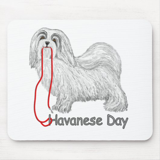 Havanese Dag Muismat (Voorkant)